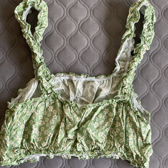 PacSun LA Hearts Cropped Top, Size Small - Picture 4 of 7